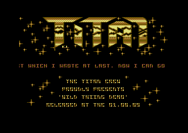 Wild Thing Demo